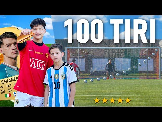 ️100 TIRI CHALLENGE: PATRIZIO CHIANESE (ti fidi di me?) | Quanti Goal Segnerà su 100 tiri?