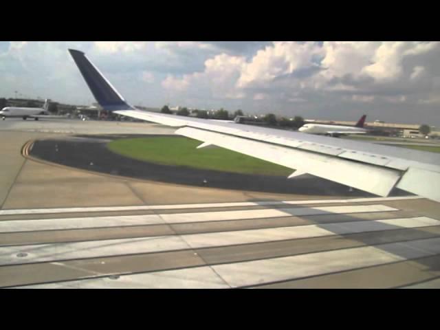 Delta Airlines 767 Takeoff from Atlanta