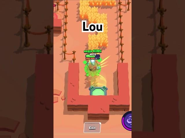 Can Lou survive #brawl #superbrawl #superbrawl #brawlstars #mybrawlsuper #mybrawlsuper #mybrawlsuper