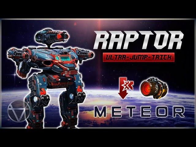[WR]  ULTRA Jumping RAPTOR As Fast As METEOR – Mk3 Gameplay | War Robots