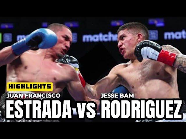 JUAN FRANCISCO ESTRADA VS JESSE RODRIGUEZ HIGHLIGHTS | KNOCKOUT