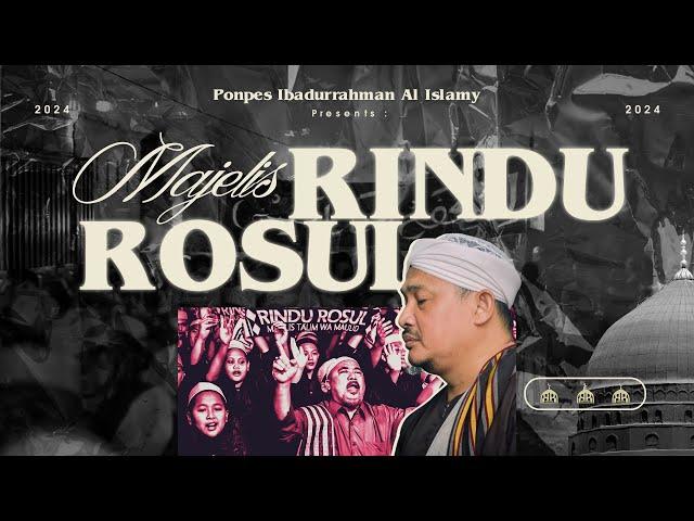 LIVE STREAM || MAJELIS RINDU ROSUL ||  BERTEMPAT DI ASRAMA SKODAM RW 08