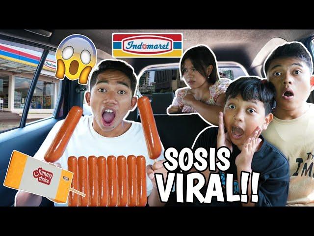 PARAH! BERBURU SOSIS VIRAL INDOMARET SAMPE 24 JAM?? Tapi Rasanya?? | Mikael TubeHD