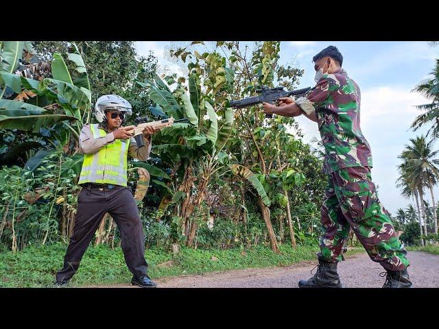 Awalnya Ditilang dan Dihina  Polisi abal-abal,Ternyata Seorang Anggota TNI