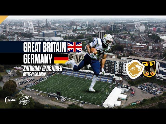 Great Britain Men vs. Germany | 2024-25 IFAF European Tackle Championship