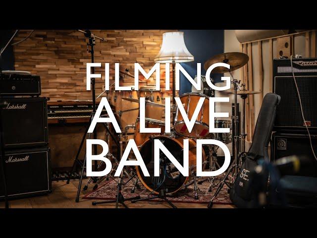 How To Film A Live Band Music Video With 3 Cameras