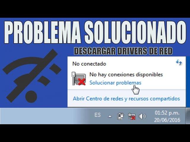 Instalar Drivers de Red WIFI y ETHERNET en Windows 7, 8, 10 y 11