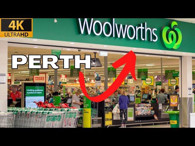 Woolworths Supermarket Perth, Western Australia | Virtual Tour [4K]