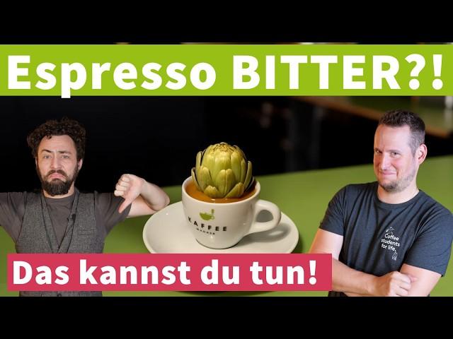 Espresso zu bitter? Diese 6 Tricks helfen SOFORT!