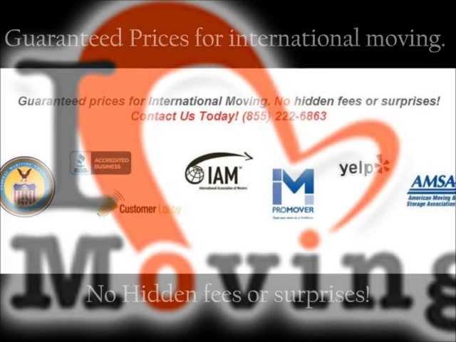 Moving to Canada | International Mover | I Love Moving (855) 222-6863