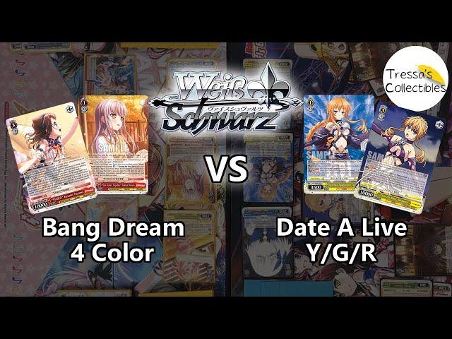 BanG Dream! (4-Color) vs. Date A Live (Y/G/R) [Weiss Schwarz]