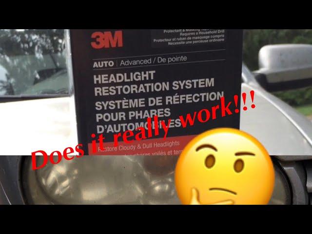 3M Headlight Restoration kit