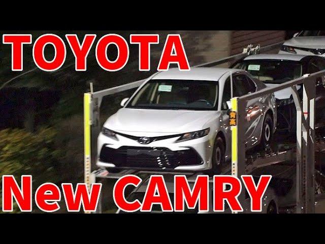 TOYOTA NEW CAMRY 2021  新型 カムリ 積車 ①