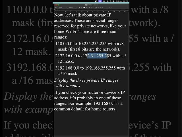 Private IP Addresses | Different Types of Ranges in IP Addresses | NodeJS Networking