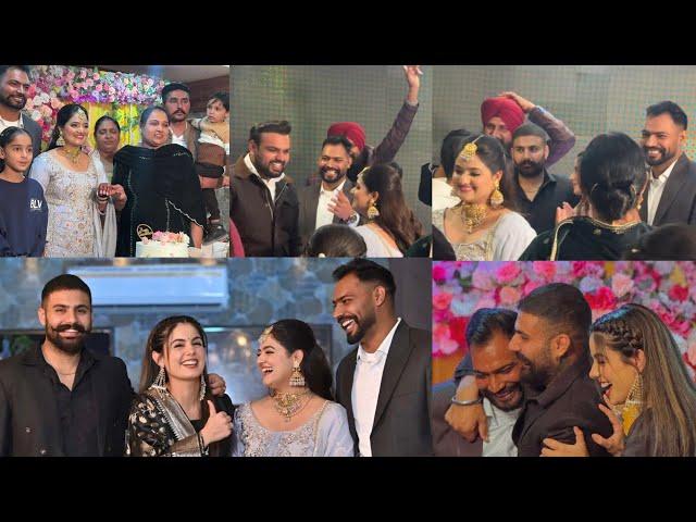 Final Anniversary Look & Celebration Day 2 | Inder Kirat Te Family Nal Kiti Party New Punjabi Vlog