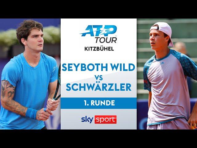 Seyboth Wild  vs. Schwärzler  - Runde 1 | Generali Open Kitzbühel 2024 | Highlights - Tennis