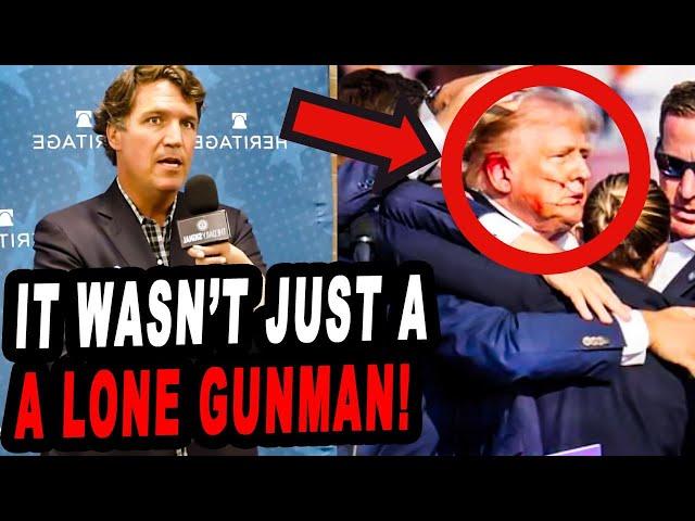 Tucker Carlson: " It Wasn't JUST one Lone Gunman" on Trump assassination attempt