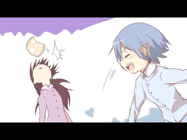 Sayaka and Homura's Pillow Fight (Madoka Magica Comic Dub)