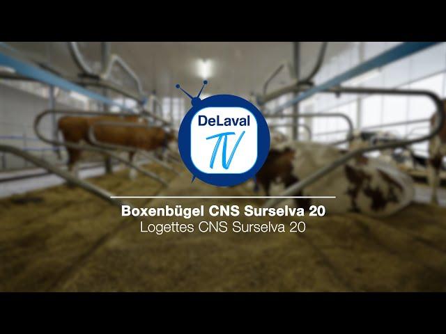 DeLaval TV: Der Boxenbügel CNS Surselva 20 - Logettes CNS Surselva 20