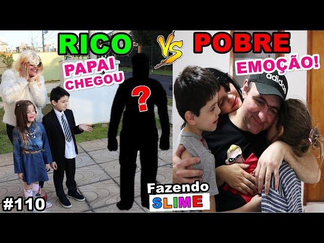 RICO VS POOR MAKING AMOEBA / SLIME #110