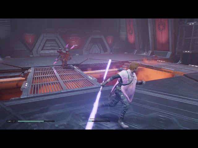 Star Wars Jedi Fallen Order Inner Inquisitor Fortress Open Fire Pits for Force Push Purge Troopers