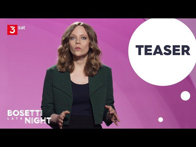 Teaser für BOSETTI LATE NIGHT mit Nico Semsrott und Matthias Ecke