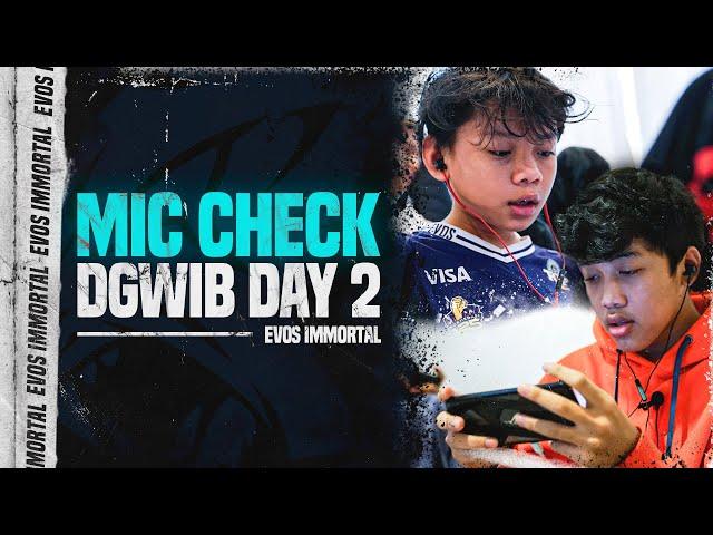 Mic Check DGWIB Free Fire Season 11 Pro Qualifier | EVOS Immortal