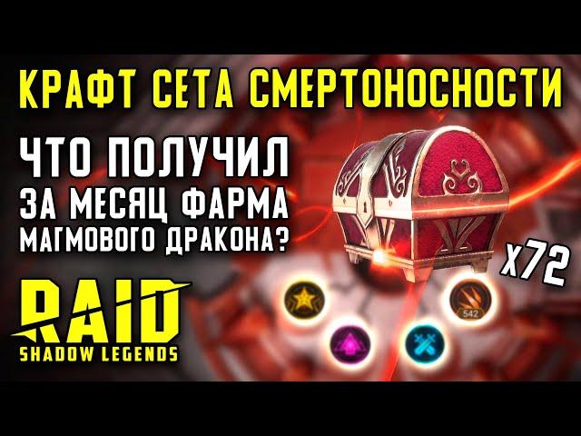 Крафт Артефактов Смертоносности с Талисманами | Кузница в RAID: Shadow Legends