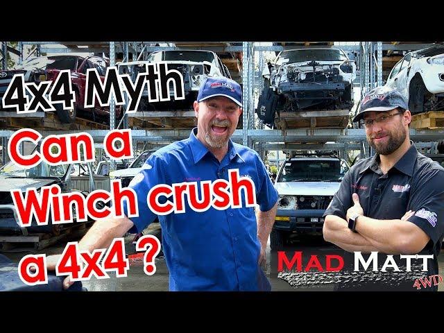 MYTH - Can a winch crush a 4x4 if it is not isolated?