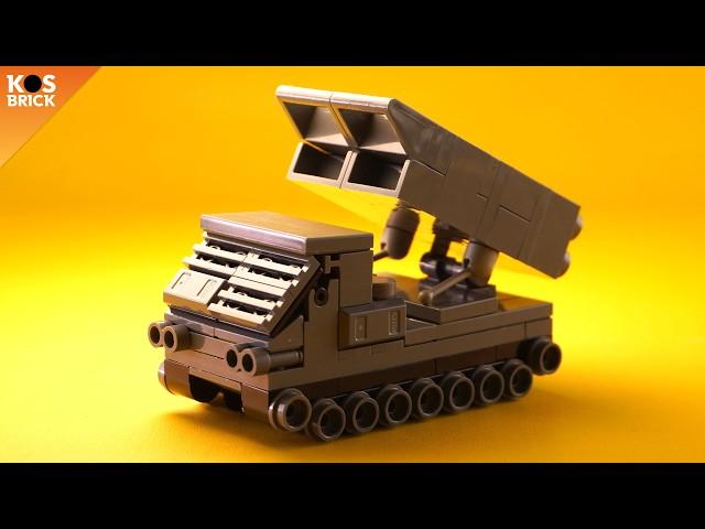 Lego ATACMS M-270 (MLRS) Multiple Launch Rocket System (Tutorial)