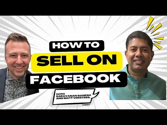 Master Facebook Sales: Expert Tips with Matt Versteeg | Join Charity to giveaways!