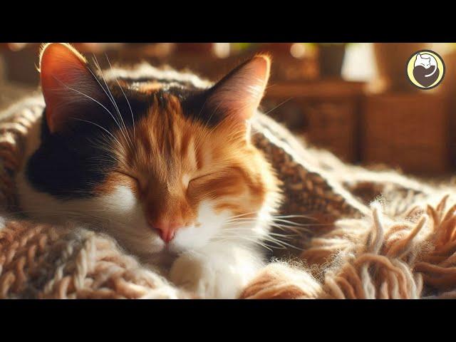 Calming Music for Cats (with cat purring sounds) - Deep Relaxation & Anxiety Relief 24/7