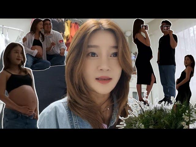 [DOROTHY NEW]15kg 찐 30주 임산부 만삭촬영 브이로그 이야기