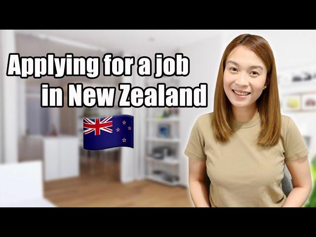 MY JOB HUNTING EXPERIENCE | Life in New Zealand