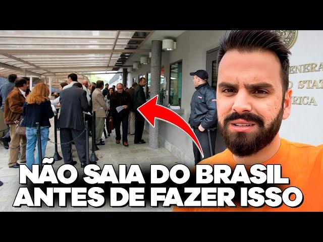 NÃO VENHA PARA OS EUA ANTES DE FAZER ISSO