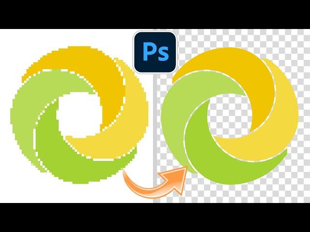 Grafik / Logo Automatisch Vektorisieren | Photoshop Tutorial Deutsch