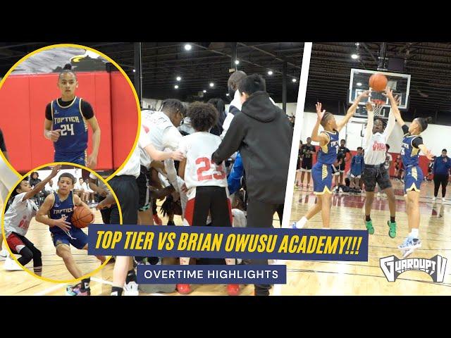 Top Tier vs Brian Owusu Academy || Overtime Highlights