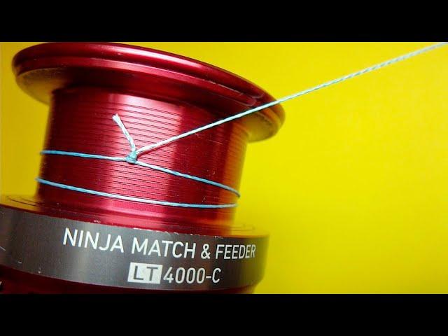 You must know this fishing knot. How to tie a fishing line to a spool