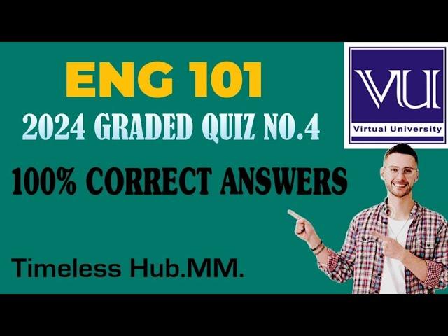 eng 101 quiz 4 2024 | eng 101 quiz 4 | eng 101 quiz 4 solution | english 101 quiz 4 2024