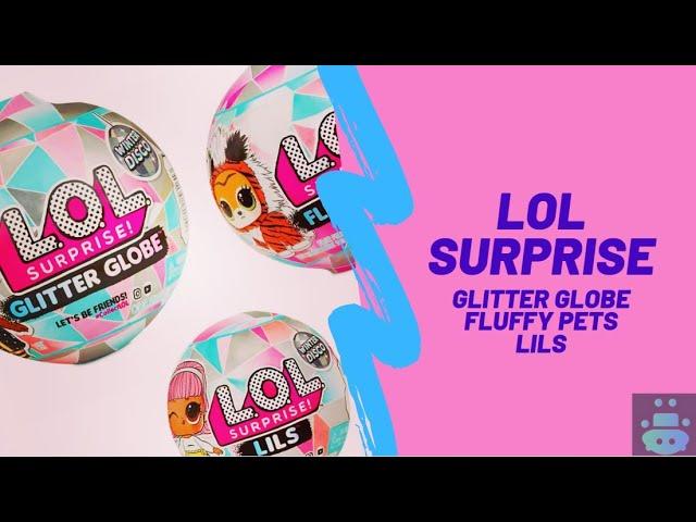 LOL Surprise Winter Disco Glitter Globe, Fluffy Pets and Lils Blind Bag Unboxing | TadsToyReview