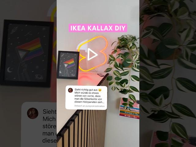 #IKEA Kallax Hack: Hochwertiges Upgrade mit Budget-Tipp für Spanplatte im Eichen-Look 