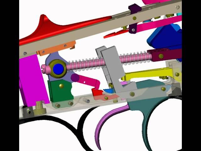 Krieghoff: Schema I Entstechautomatik - De-Setting-Device