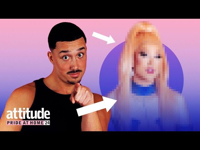 Kyron Hamilton gets a drag makeover by Ella Vaday | Queen for a Day