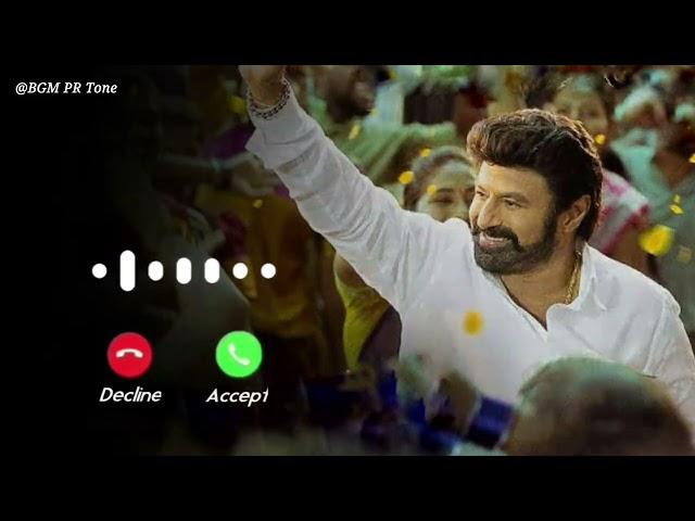 Jai Balayya Mass Anthem Bgm | Nandamuri Balakrishna | Shruti Haasan | Thaman S | BGM PR Tone