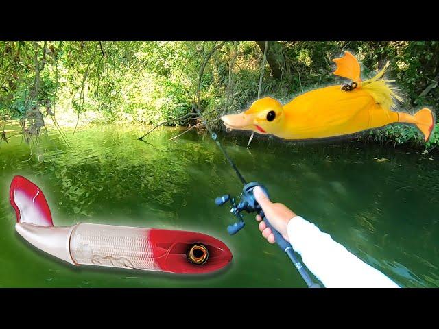 SILURE DANS MES PALMES AU WHOPPER PLOPPER & SUICIDE DUCK !