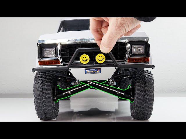 Project Scale RC Prerunner 2wd Ford Bronco Hard Body! Axial SCX10ii off road