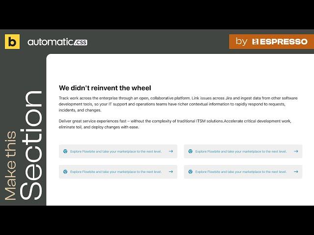 Wordpress Tutorial | Bricks Builder | AutomaticCSS (ACSS) | Card CTAs with icons