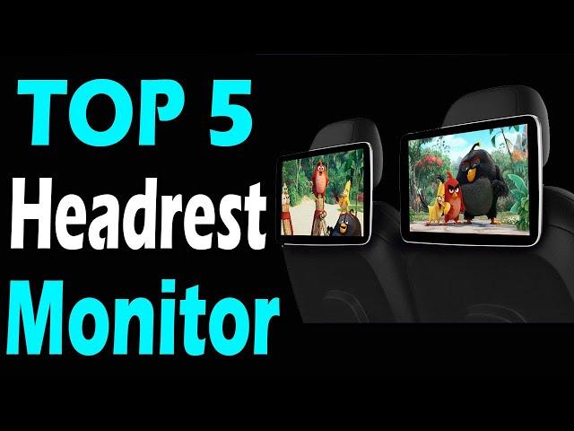 TOP 5 Best Car Headrest Monitor Review In 2024