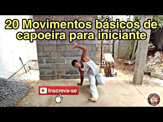 20 Movimentos de capoeira para iniciante