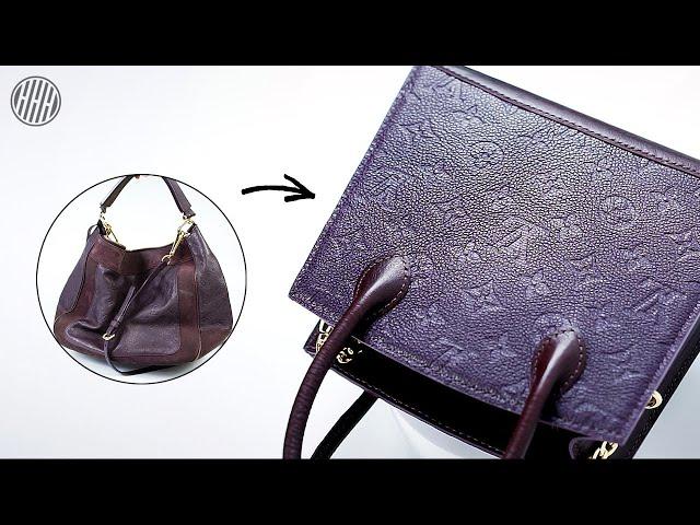 I Turn Old Purple Bag into a New Luxury Bag